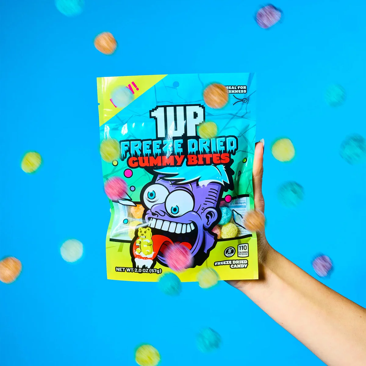 1UP: Freeze Dried Gummy Bites - Image 4