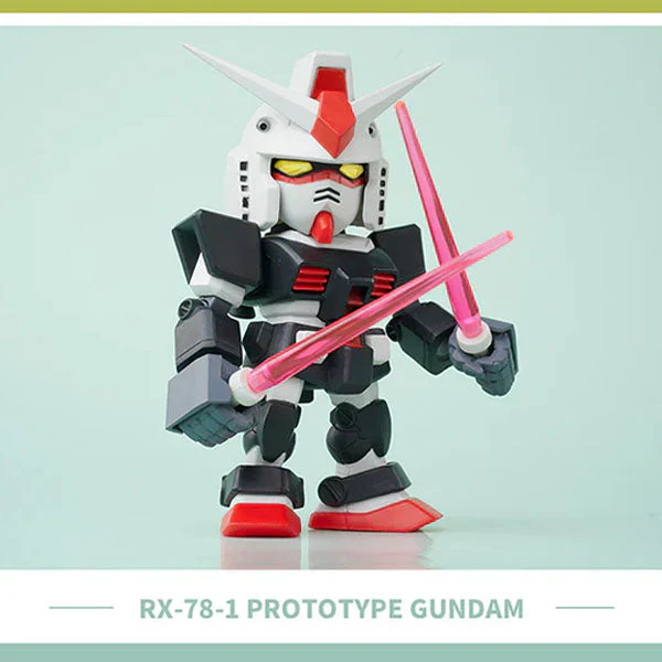 Bandai QMSV Gundam RX-78 Version 2.0 Mini Model Figure Blind Box (1pc) - Image 10