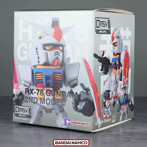 Bandai QMSV Gundam RX-78 Version 2.0 Mini Model Figure Blind Box (1pc) - Image 13