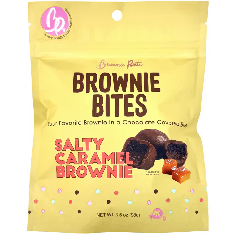 Brownie Points Salty Caramel Brownie Bites 3.5oz