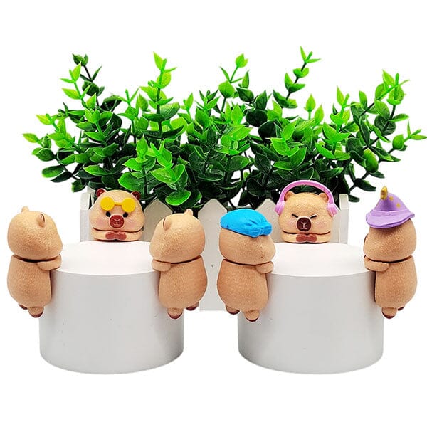 Capybara Huggers: The Phone Hugging Animals Series 3 Collectable Figurine Blind Bag (1pc) - Image 4