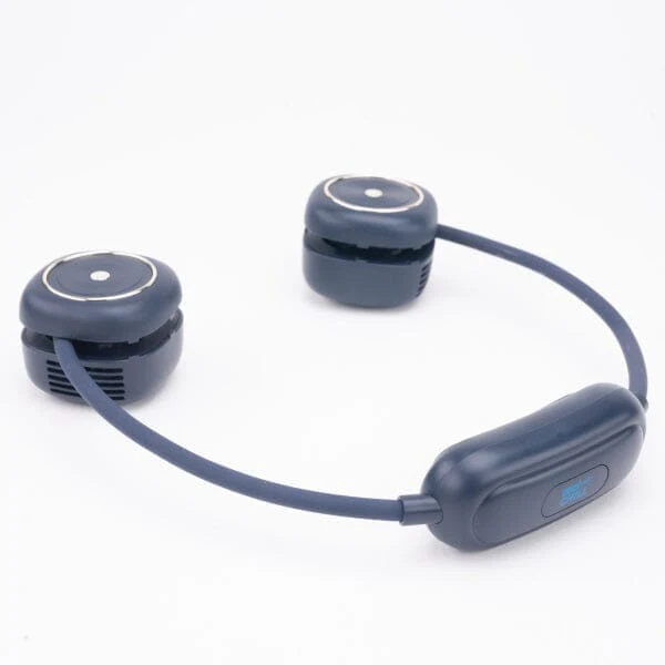 Cool Chill Foldable Neck Fan Blue - Image 9