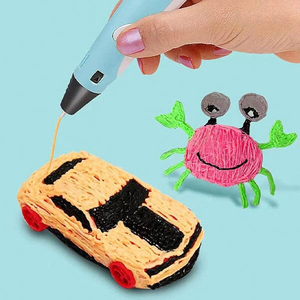 DeluxeDoodle3D Portable Rechargeable 3D Printer Pen (Filament Refills Included) - Image 6