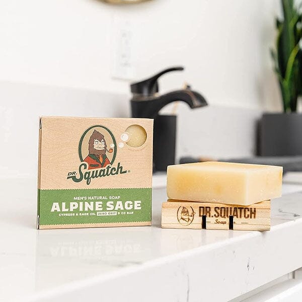 Dr. Squatch® All-Natural Bar Soap For Men - Alpine Sage - Image 3