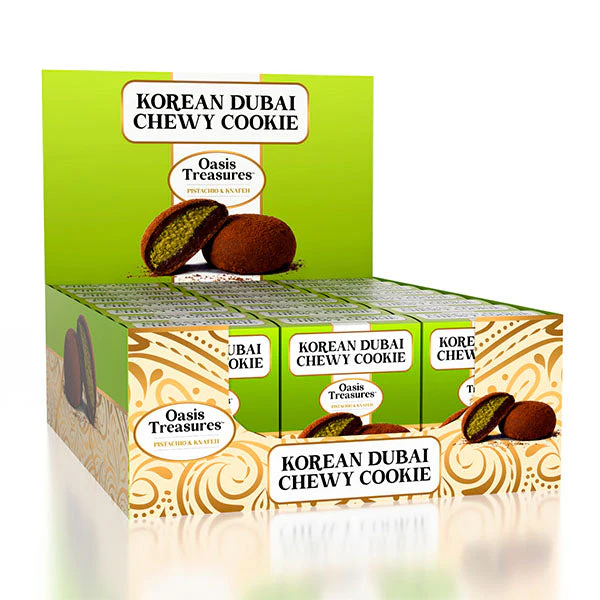 Dubai Chocolate Flavor Korean Chewy Cookie by Oasis Treasures (90g) - Image 6