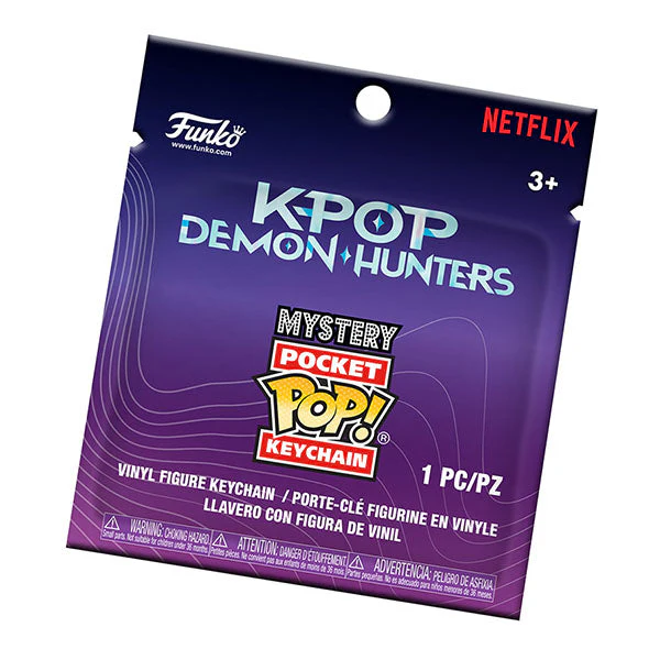 Funko Pop! Anime: KPop Demon Hunters Mystery Pocket Pop Keychains (1pc) - Image 2
