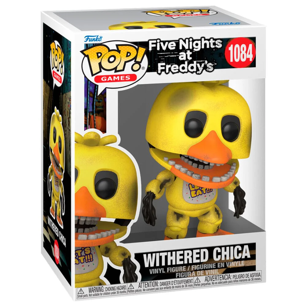 Funko Pop! Games: Five Nights at Freddy’s – Withered Chica - Image 3