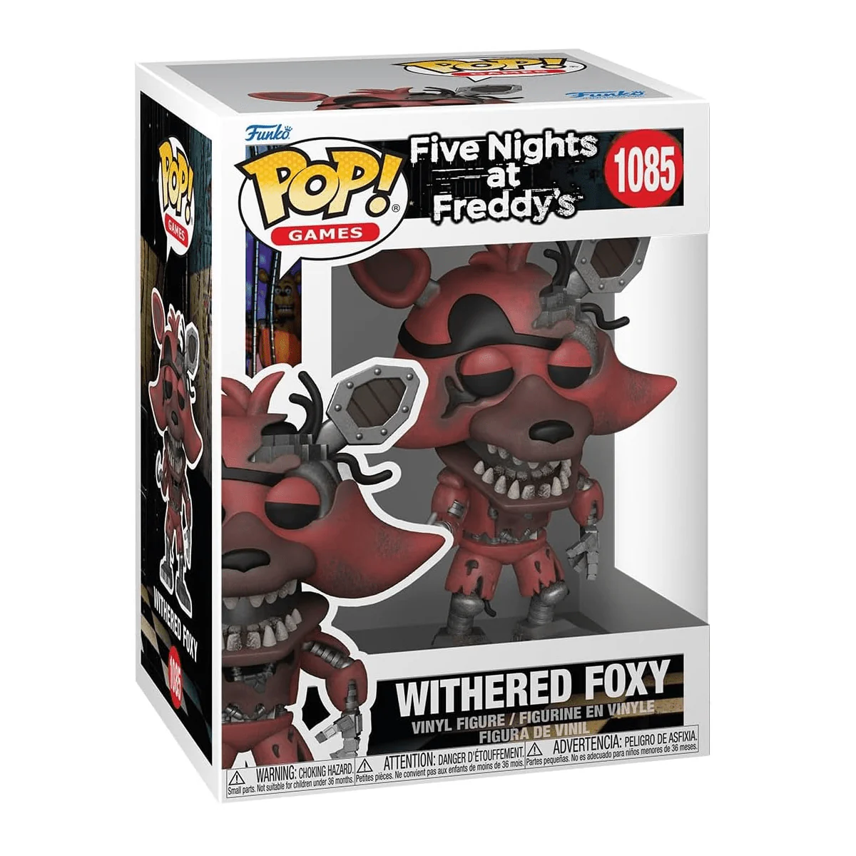 Funko Pop! Games: Five Nights at Freddy’s – Withered Foxy - Image 3
