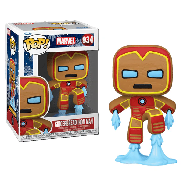 Funko Pop! Marvel: Holiday - Gingerbread Iron Man Vinyl Figure