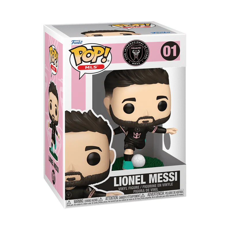 Funko Pop! MLS: Lionel Messi - Inter Miami CF (Away Jersey) - Image 3