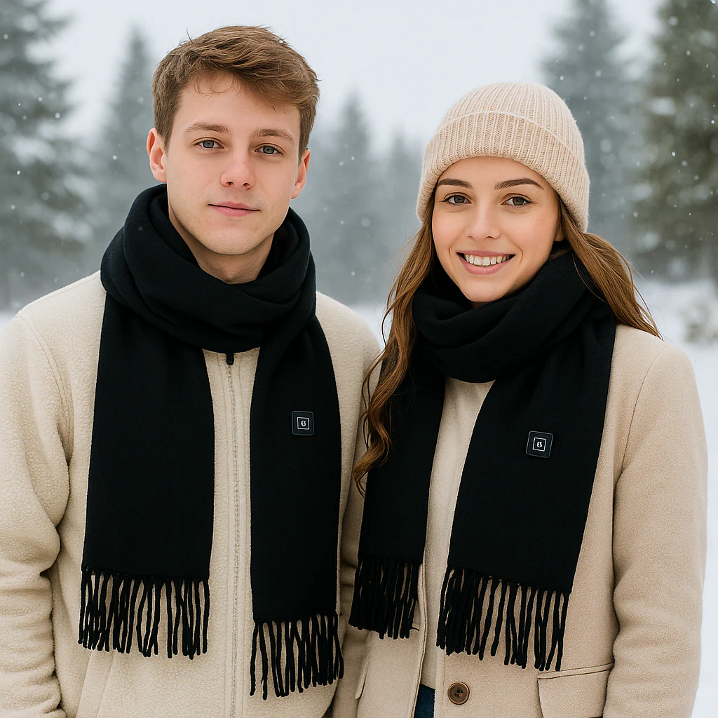 HeatMatez: 78" Heated Scarf (Multiple Colors) - Image 2