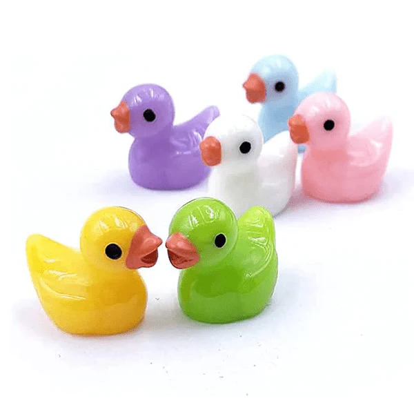 Hide-A-Duck Tiny Glow-In-The-Dark Duck Charms (100pc) - Image 5