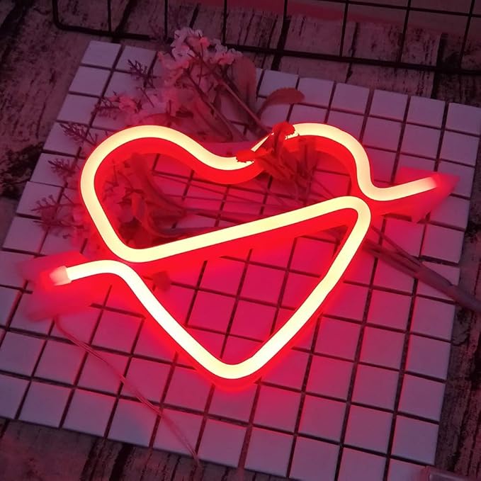 Illumina: Cupid Bow Neon Light Sign - Image 2