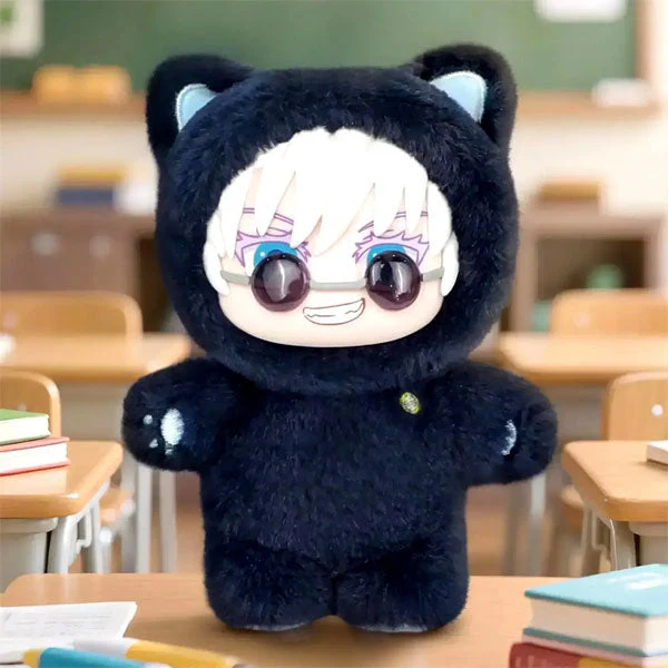 Jujutsu Kaisen Anime Cat Ear Plushie Series Plush Keychain Blind Box (1pc) - Image 3