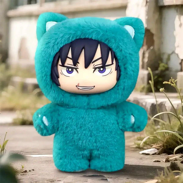 Jujutsu Kaisen Anime Cat Ear Plushie Series Plush Keychain Blind Box (1pc) - Image 7