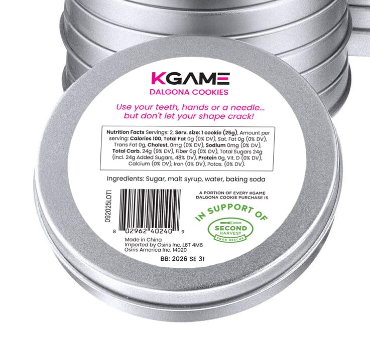 KGAME Dalgona Cookie Tin Season 3 #DalgonaChallenge - Image 2