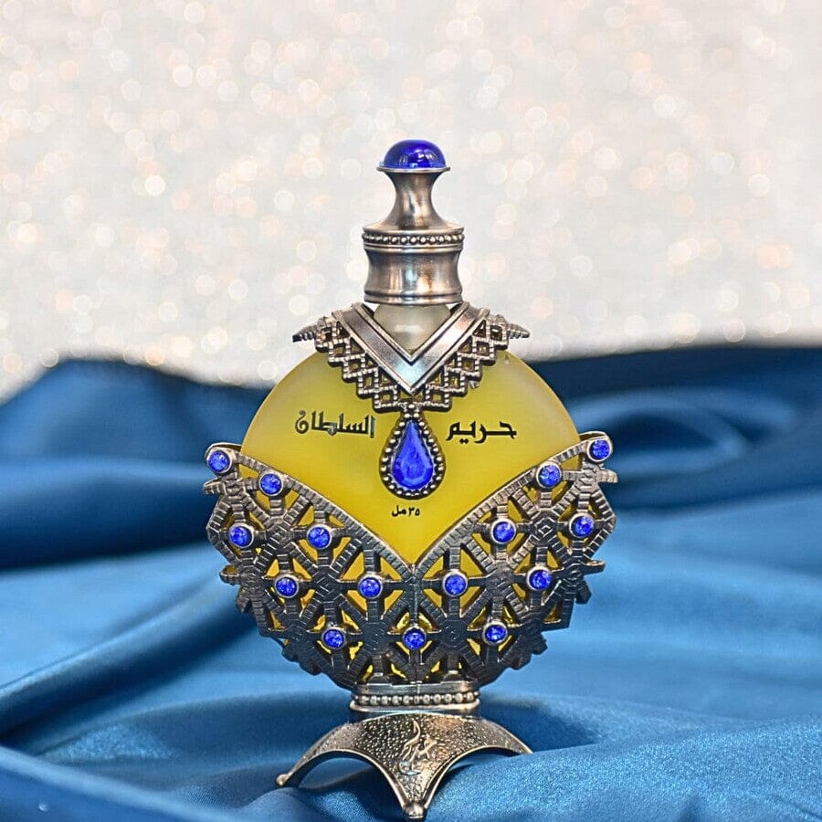 Khadlaj Hareem Al Sultan Antique Blue Unisex Perfume Oil (35mL) - Image 7
