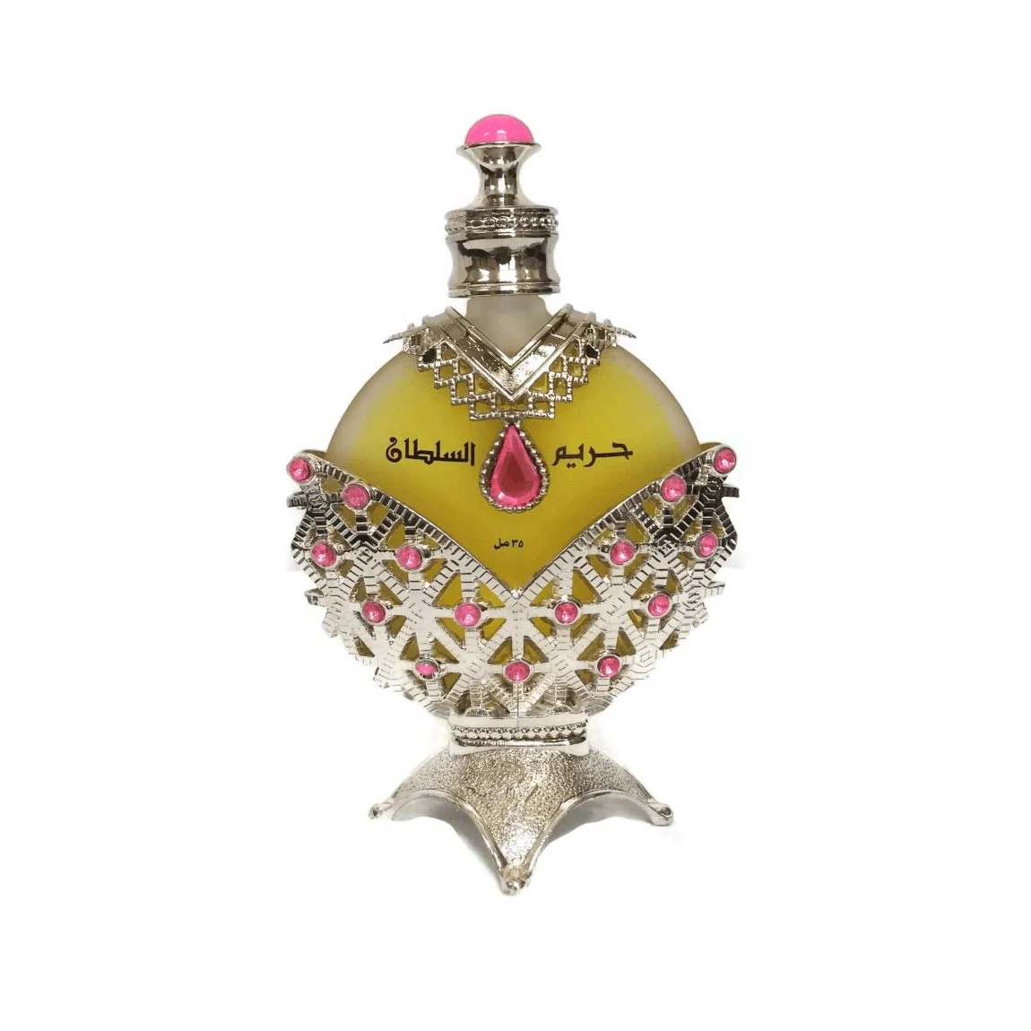 Khadlaj Hareem Al Sultan Silver Pink Unisex Perfume Oil (35mL) - Image 2