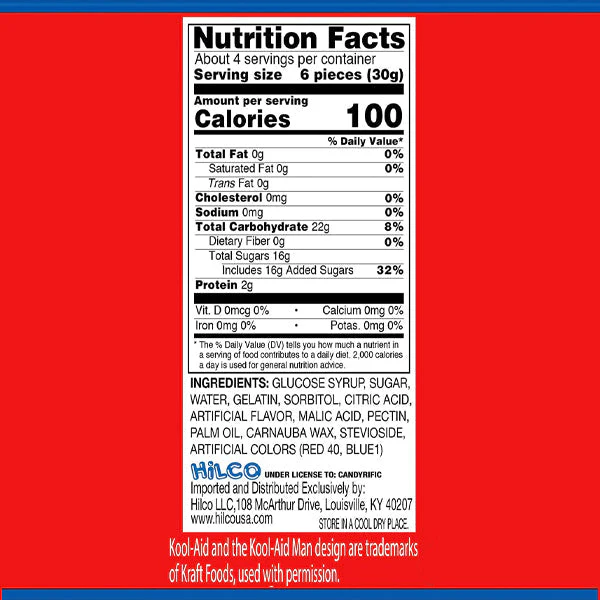 Kool-Aid™ Fruit-Flavored Gummy Candy (4.0oz) - Image 3