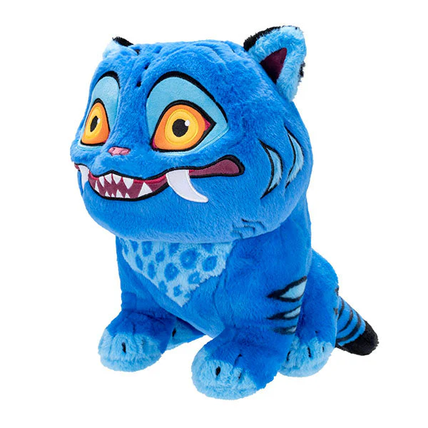 KPop Demon Hunters 12" Figural Sitting Derpy The Tiger Plush Toy (1pc) - Image 3