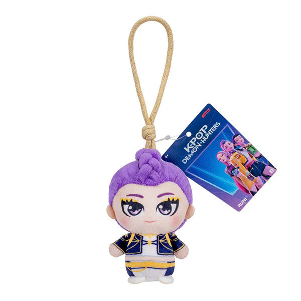 KPop Demon Hunters 4" Plush Bag Hanger (1pc) Character Ships Assorted - Image 2