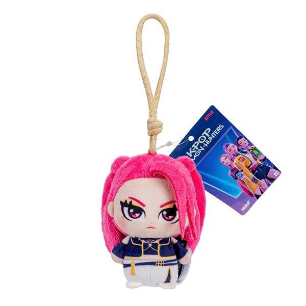 KPop Demon Hunters 4" Plush Bag Hanger (1pc) Character Ships Assorted - Image 4