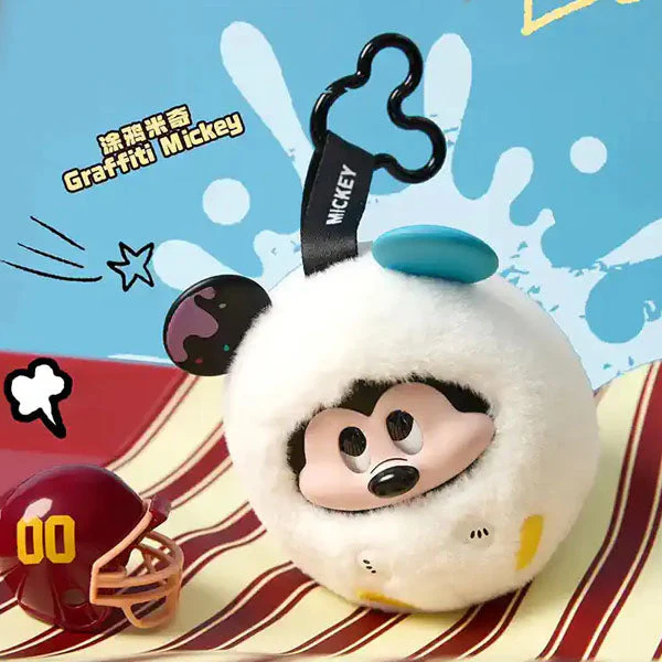 MINISO x Disney: Mickey Mouse "Fun Crash" Series Plush Keychain Blind Box (1pc) - Image 10
