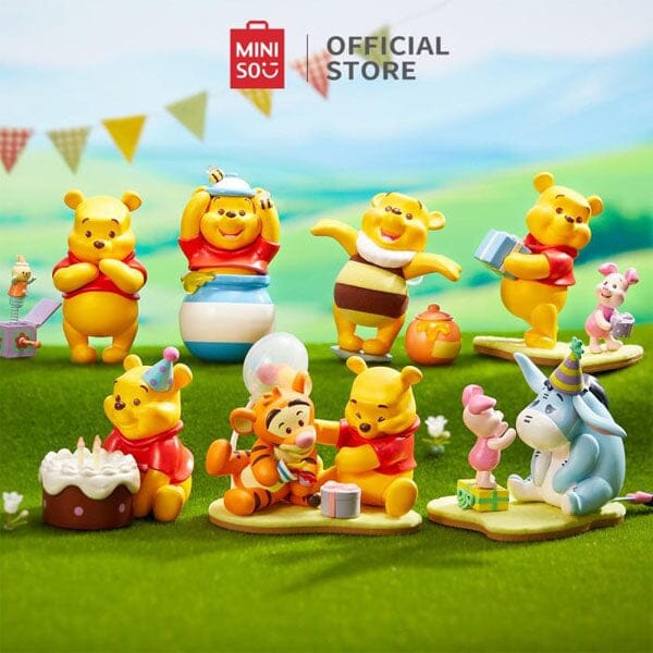 MINISO x Disney: Winnie The Pooh Best Friends Party Series Collectible Figurine Blind Box (1pc) - Image 2