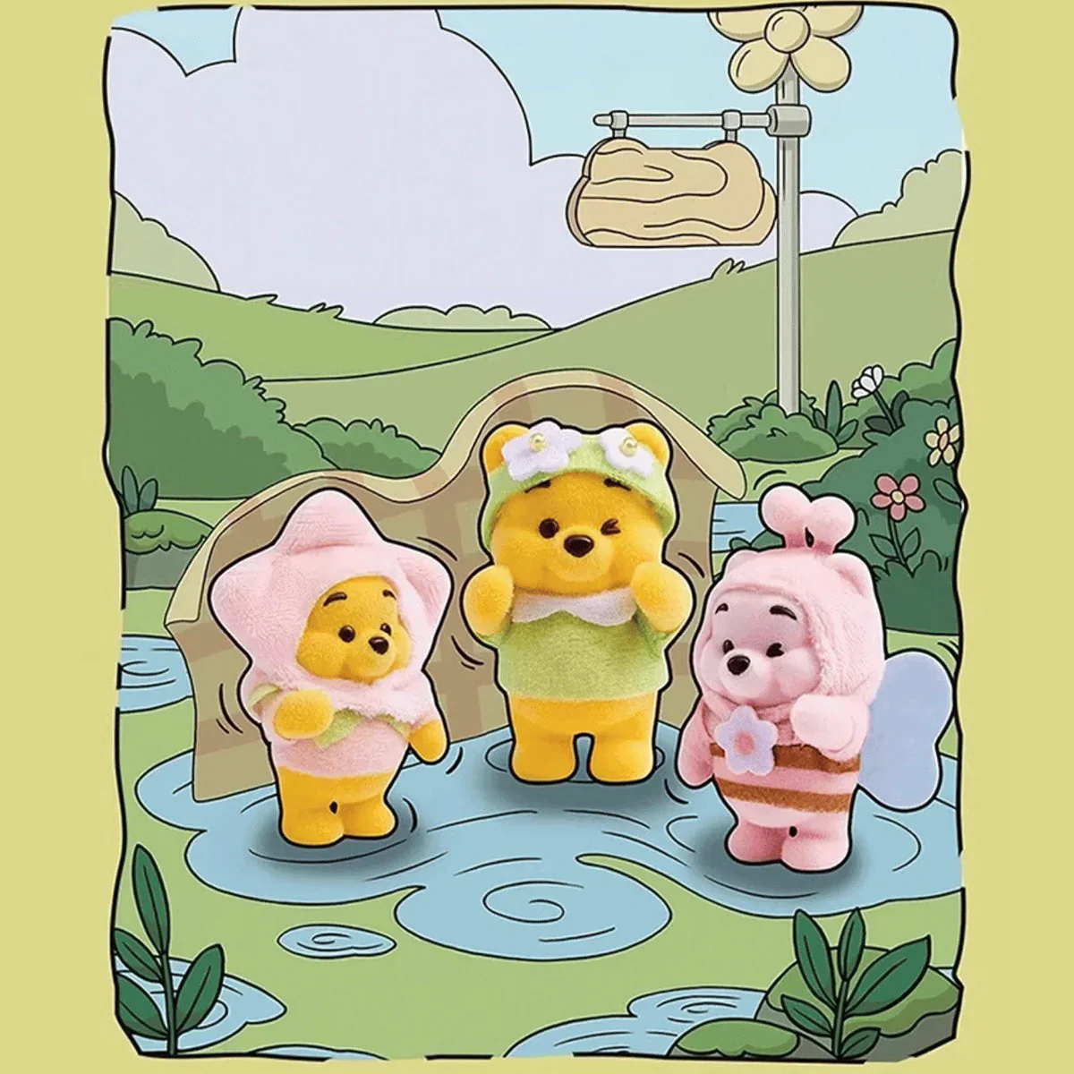 MINISO x Disney: Winnie The Pooh Heart Garden Series Collectible Figurine Blind Box (1pc) - Image 4