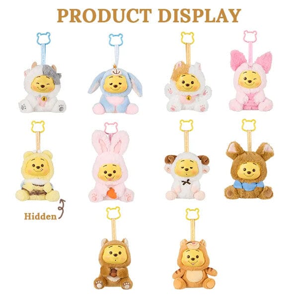MINISO x Disney: Winnie The Pooh "Naughty Team" Series Plush Keychain Blind Box (1pc) - Image 7