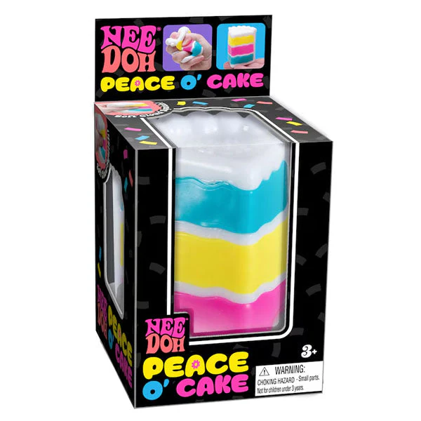 Nee Doh Peace O' Cake Squishy Fidget Toy (1pc) - Ships April 10th - Image 6