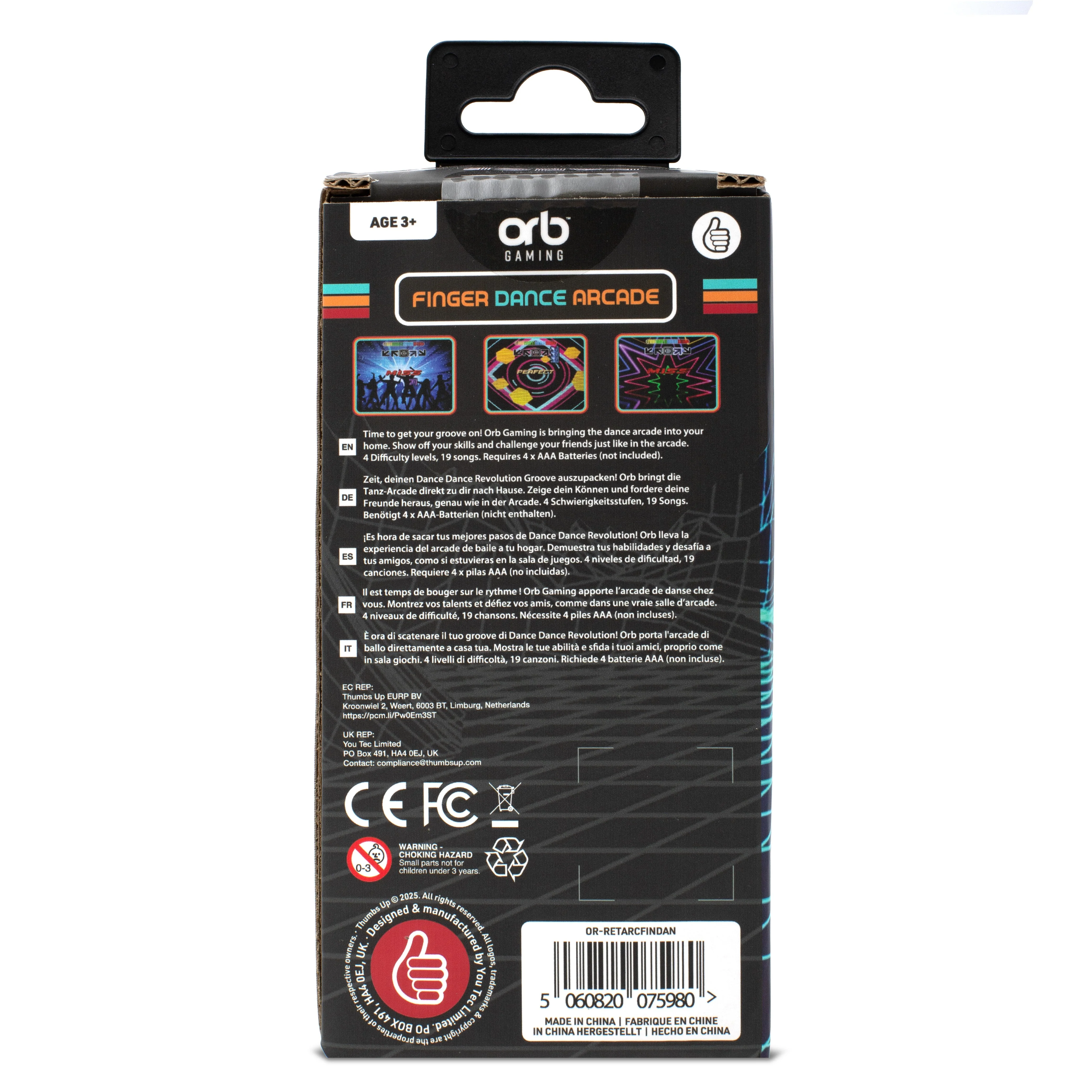 Orb: Mini Finger Dance Arcade Machine - Image 10