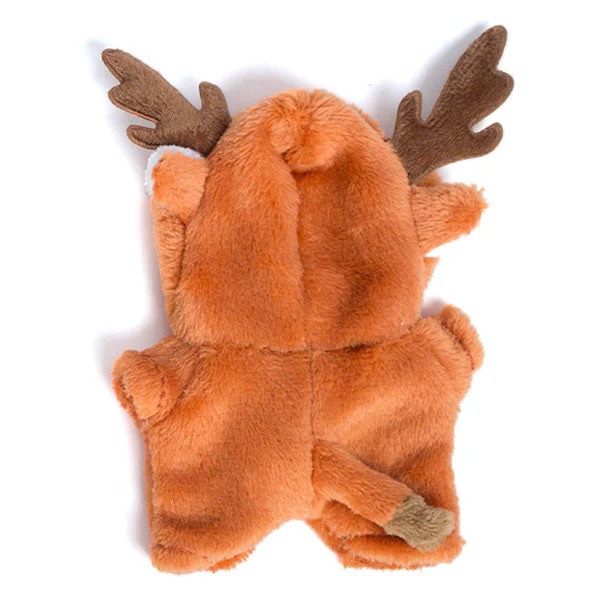 Outfit: Moose Onesie Costume for Dolls - Petite Threads x Cozy Cuddler - Image 2