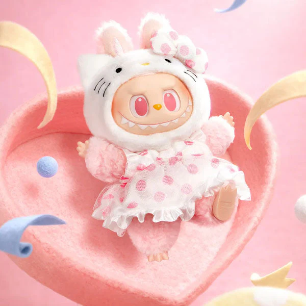 Pop Mart: THE MONSTERS x Sanrio Hello Kitty and Friends Series Plush Keyring Figurine Blind Box (1pc) - Image 6