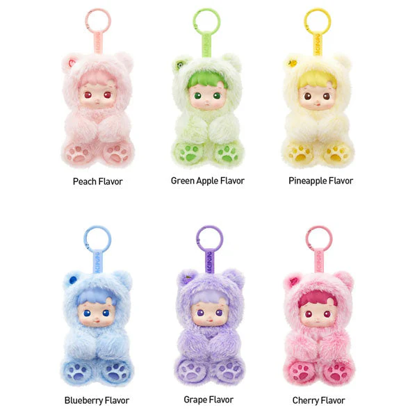 Pop Mart x HACIPUPU: Gummy Bear Series Plush Pendant Keychain Blind Box (1pc) - Image 9