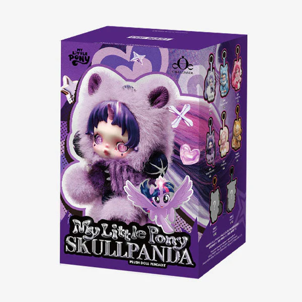 Pop Mart x Skullpanda: My Little Pony Series Plush Keychain Blind Box (1pc) - Image 12