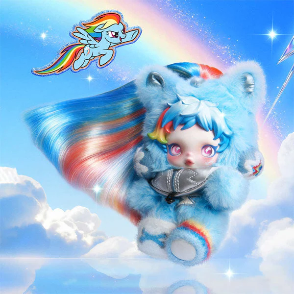 Pop Mart x Skullpanda: My Little Pony Series Plush Keychain Blind Box (1pc) - Image 5