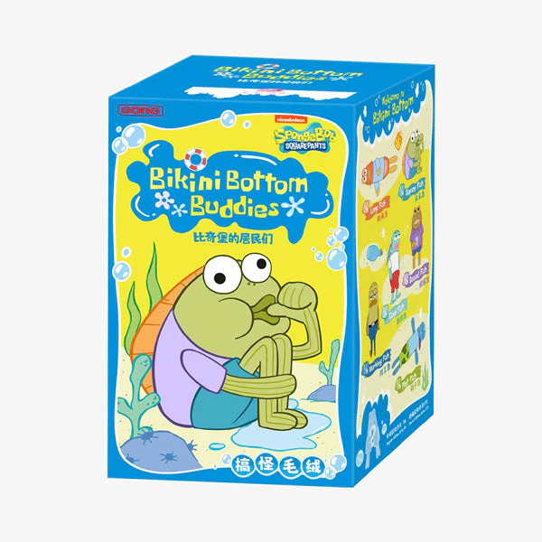 Pop Mart x SpongeBob Squarepants: Bikini Bottom Buddies Series Posable Plush Keychain Blind Box (1pc) - Image 10