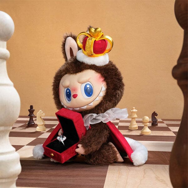 Pop Mart x THE MONSTERS: Giant 14" Labubu "Let's Checkmate" Series Plush Doll (1pc) - Image 5