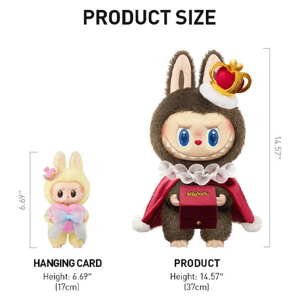 Pop Mart x THE MONSTERS: Giant 14" Labubu "Let's Checkmate" Series Plush Doll (1pc) - Image 7