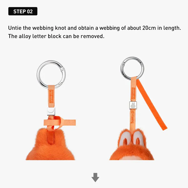 Pop Mart x THE MONSTERS: Pin For Love A-M Series Plush Keyring Figurine Blind Box (1pc) - Image 14
