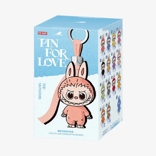 Pop Mart x THE MONSTERS: Pin For Love N-Z Series Plush Keyring Figurine Blind Box (1pc) - Image 15
