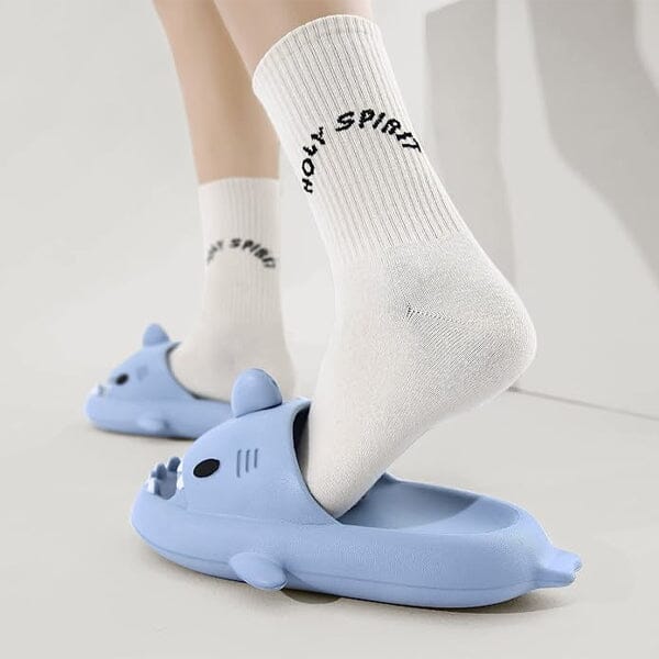 Shark Shhhandals Unisex Anti-Slip Pool Slides - Image 3