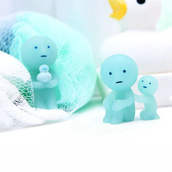 Smiski Bath Series Collectible Glow in the Dark Figurine Blind Box (1pc) - Image 4
