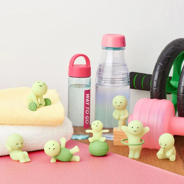 Smiski Exercising Series Collectible Glow in the Dark Figurine Blind Box (1pc) - Image 3