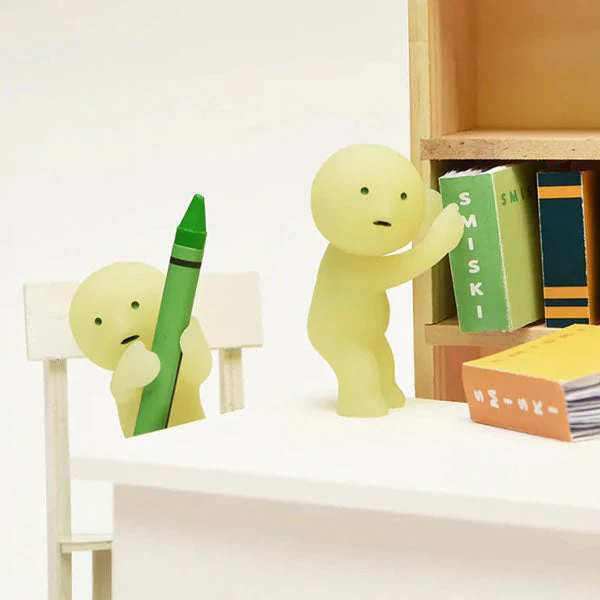 Smiski Living Series Collectible Glow in the Dark Figurine Blind Box (1pc) - Image 4