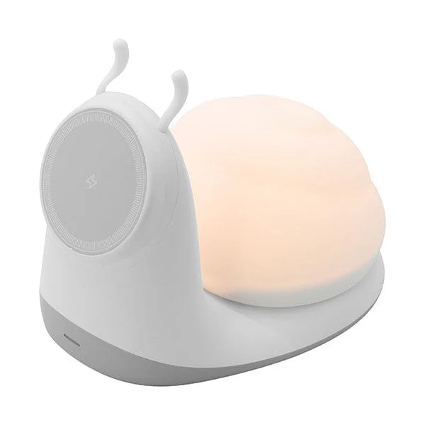 SnailBud Magnetic Phone Charger w/ Removable Snail Shell Light - Image 3