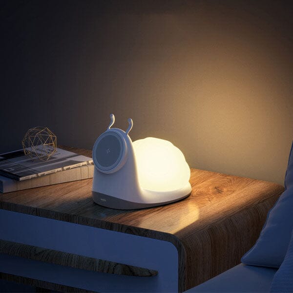 SnailBud Magnetic Phone Charger w/ Removable Snail Shell Light - Image 7