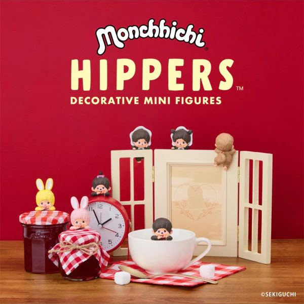 Sonny Angel x Monchhichi Hippers Collectable Mini Figurines Blind Box (1pc) - Image 2