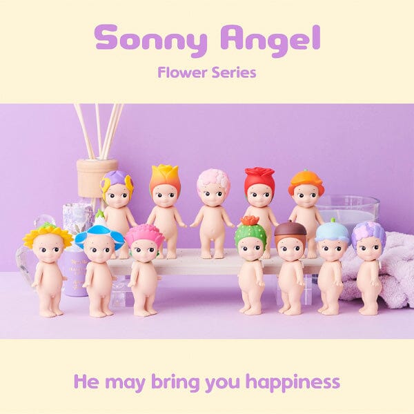 Sonny Angel Collectable Mini Cherub Figurines Flower Series | Ships Assorted (1PC) - Image 2